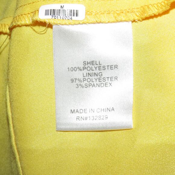 House of Harlow 1960 x Revolve Yellow Soledad Tiered Ruffle Hem Mini Skirt - Picture 9 of 10